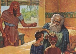 "May G-d make you like Efrayim & Menashe"