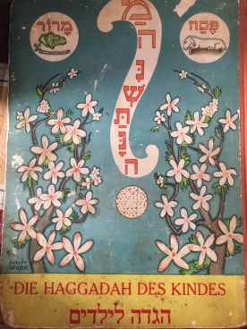 My mom's childhood Haggada, Germany, 1933
